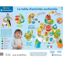 La table d'activités enchantée : Play for future