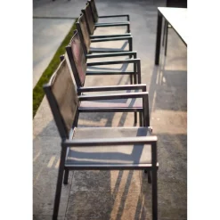 Lae - Chaises empilables - lot de 6