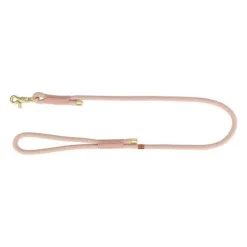 Laisse TRIXIE Soft Rope - S–XL: 1m - ø 10 mm - Rose et rose clair