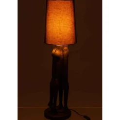 Lampadaire Design Couple 89cm Noir