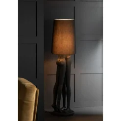 Lampadaire Design Couple 89cm Noir
