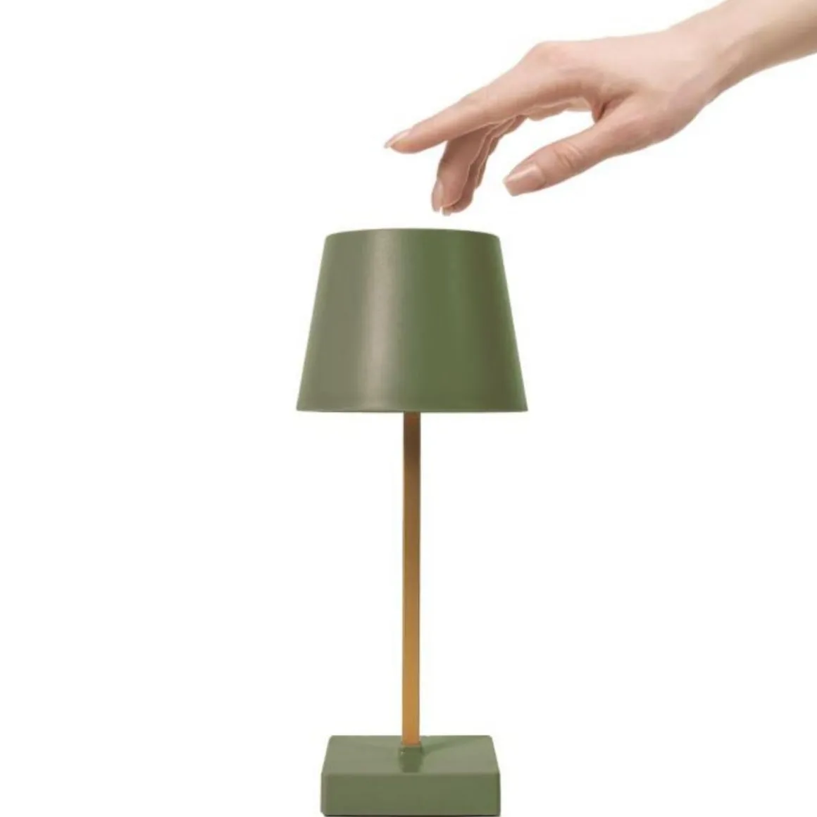 Lampe à Poser Led Tactile 26cm Vert
