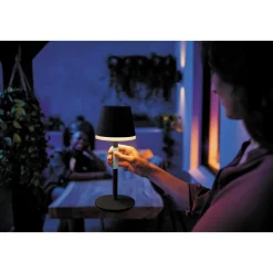 Lampe connectée HUE W&C GO Noir