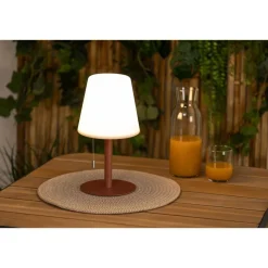 Lampe extérieure Zach - Hauteur 30 cm - Ambre