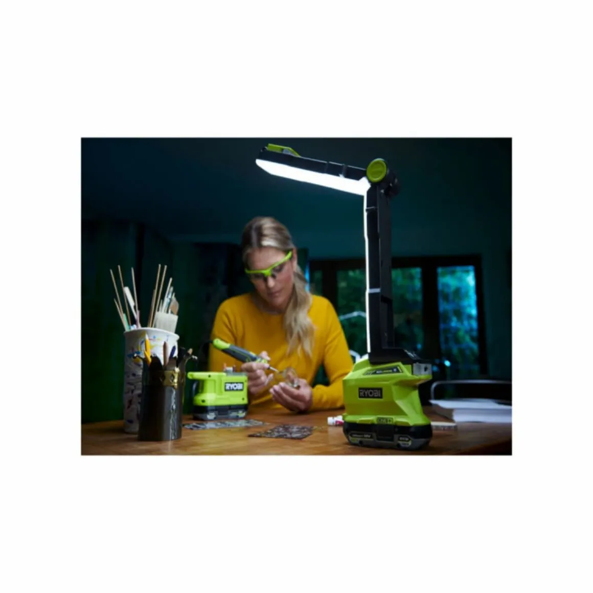Lampe LED modulable RYOBI 18V One+ 850 lumens - sans batterie ni chargeur R18ALF-0