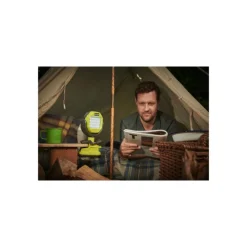 Lampe sur pince RYOBI RLCL18-0 - 18V One+ - 1000 lumens - sans batterie ni chargeur