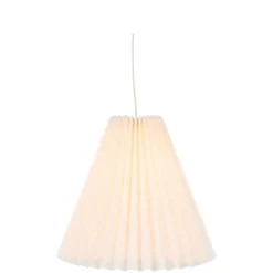 Lampe Suspension Papier 36cm Blanc