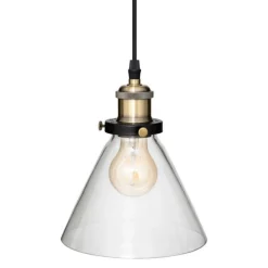 Lampe Suspension 4 Têtes Alak 80cm Noir