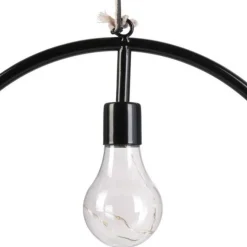 Lampe Suspension LED Plante Garden 30cm Noir