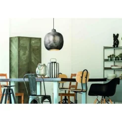 Lampe Suspension Vintage Sawyer 43cm Bronze