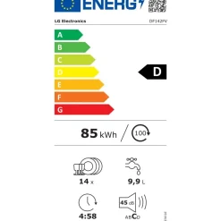 Lave vaisselle 60 cm DF142FV