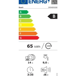 Lave vaisselle 60 cm SMS4EMI09E Serenity