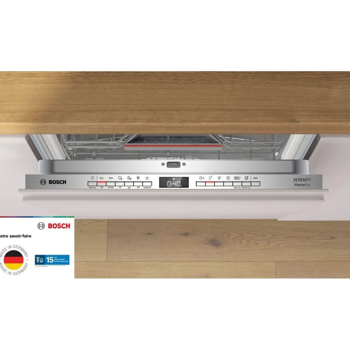 Lave vaisselle encastrable SMV4ECX28F Serenity