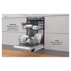 Lave vaisselle encastrable WSBO3O34PFX 6ème Sens