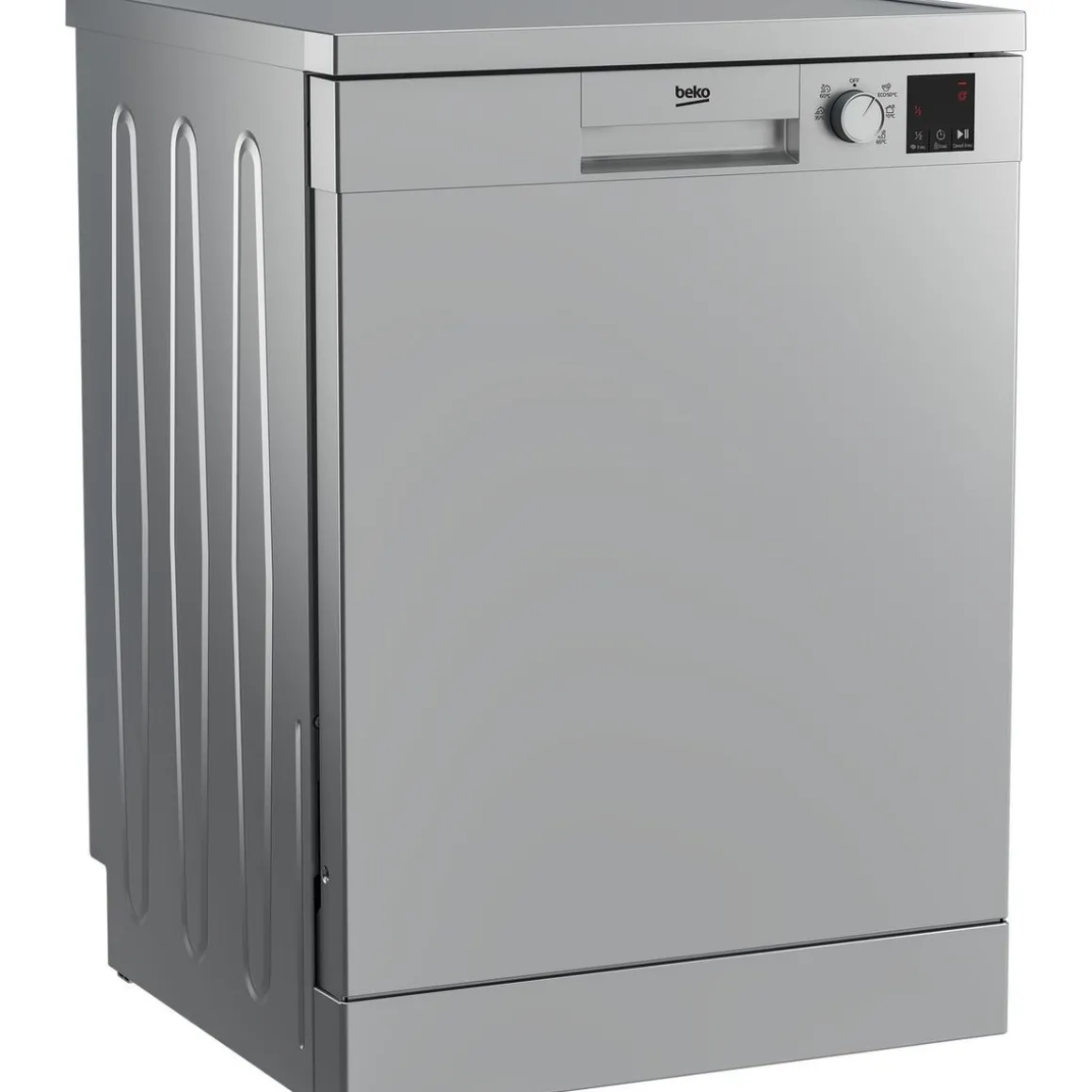 Lave vaisselle pose libre LVV4729S, 14 couverts, 60 cm, 47 dB, 5 programmes, E