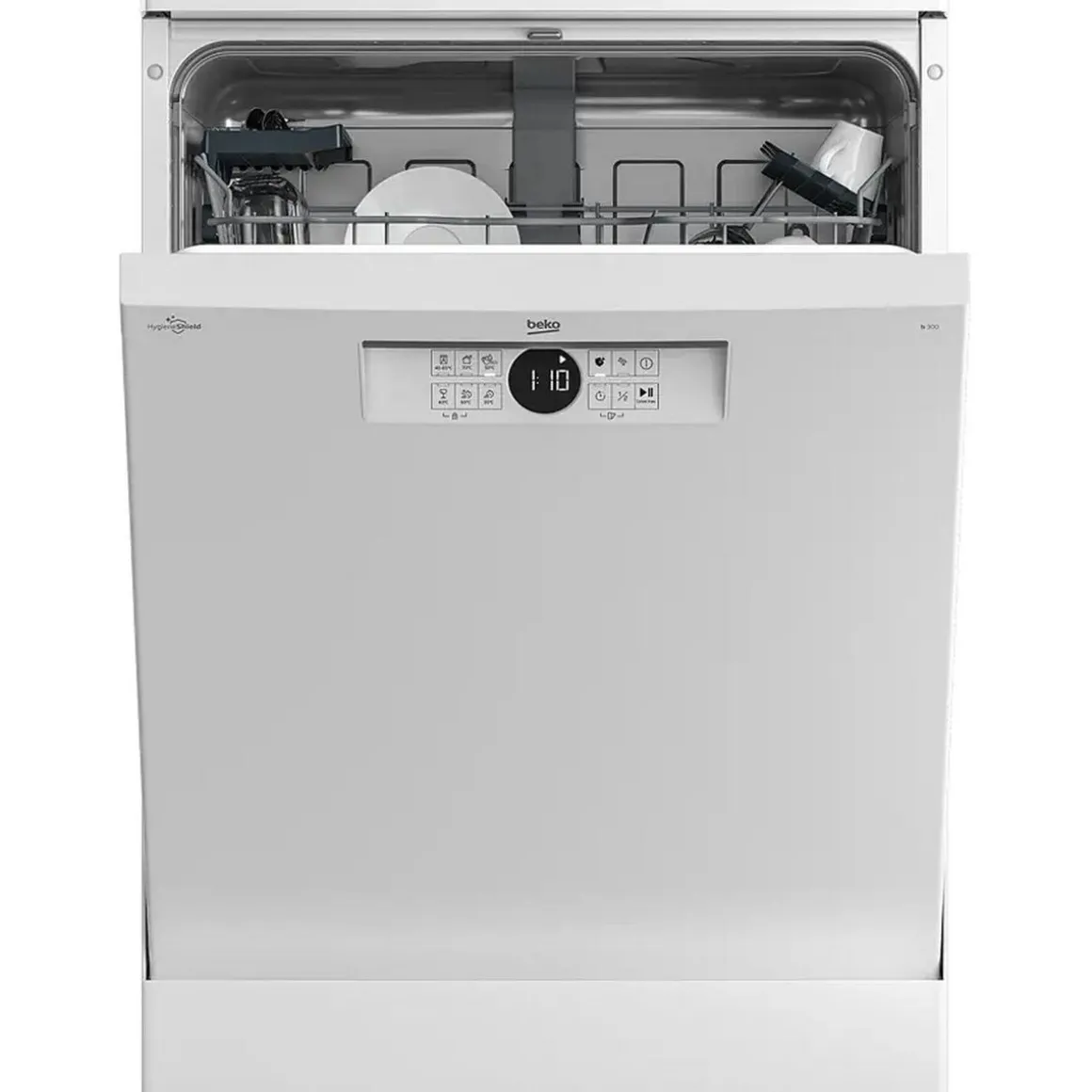 Lave vaisselle pose libre BDFN26421W, 14 couverts, 60 cm, 46 dB, 6 programmes