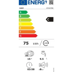 Lave-vaisselle 60cm 15 couverts 41db - CF5C1F0W