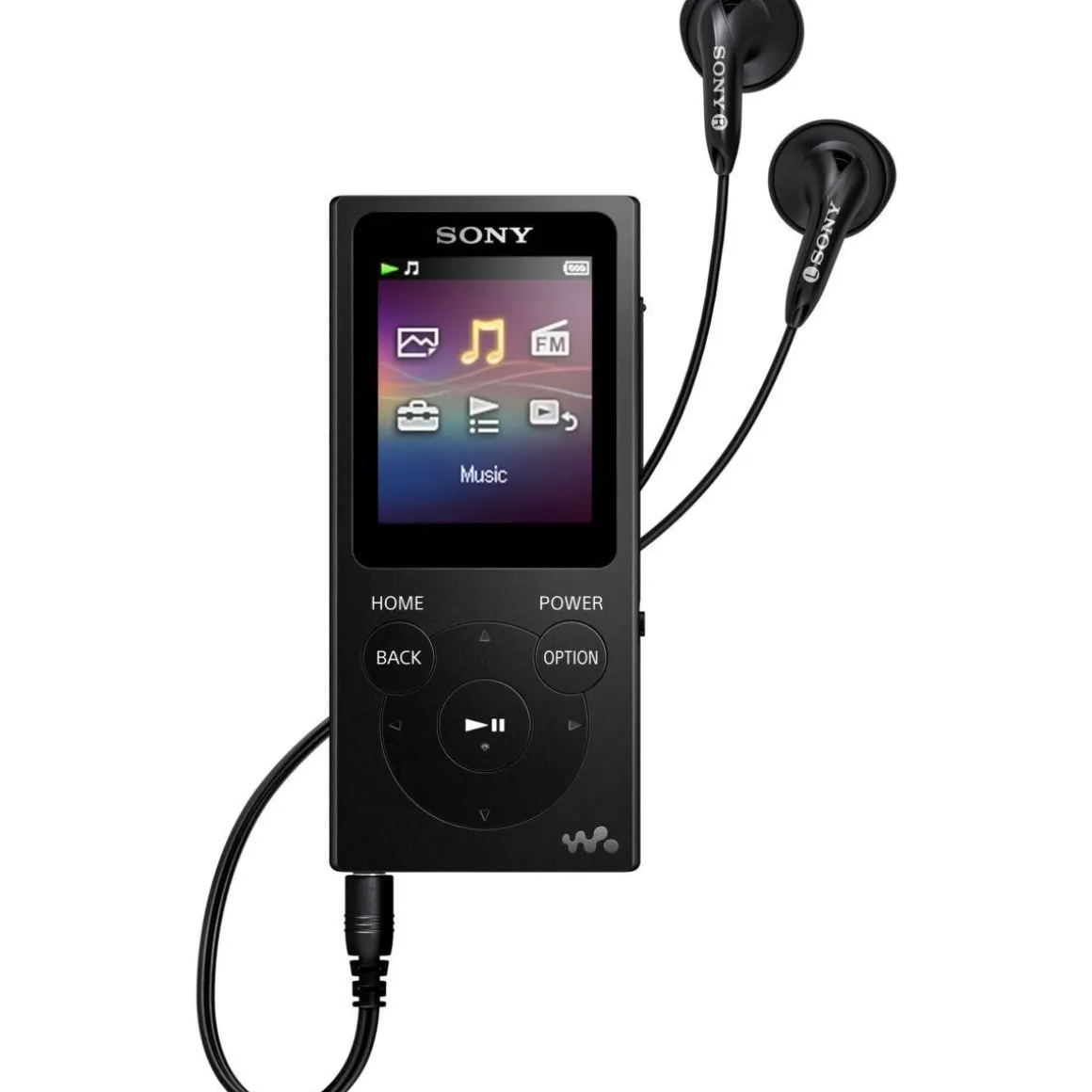 Lecteur MP4 NWE394 8Go Noir