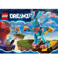 LEGO DREAMZzz 71453 Izzie et Bunchu le Lapin, Jouet avec Figurines de la Série TV