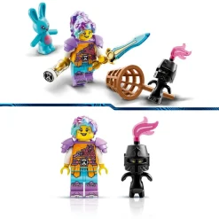 LEGO DREAMZzz 71453 Izzie et Bunchu le Lapin, Jouet avec Figurines de la Série TV