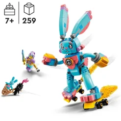 LEGO DREAMZzz 71453 Izzie et Bunchu le Lapin, Jouet avec Figurines de la Série TV