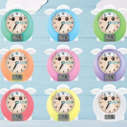 LEON, mon Réveil Éducatif Coach de Sommeil avec Conteur d'Histoires et Lumières (version FR)