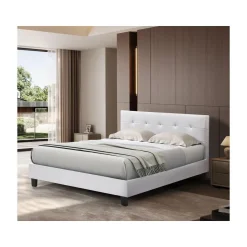 Lit Julia - 160 x 200 cm - Blanc