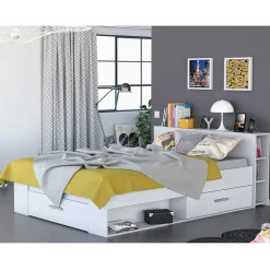 Lit adulte ILIAN, pour couchage 160x200cm