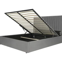 Lit avec coffre Mia - 160 x 200 cm - Gris