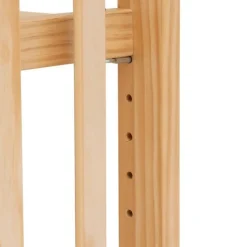 Lit Bébé Kima 60x120cm Blanc & Naturel