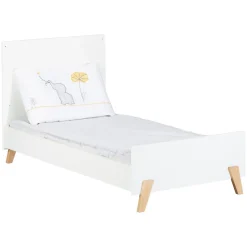 Lit bébé évolutif Little Big Bed 140x70cm JOY coloris naturel