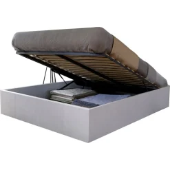 Lit coffre adulte 140 x 190 cm + sommier TIVOLI