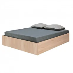 Lit coffre avec sommier relevable 140x190 cm BARCELONA