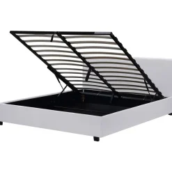 Lit double avec coffre Carla - 140 x 190 cm - Blanc