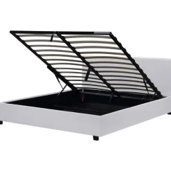 Lit double avec coffre Carla - 160 x 200 cm - Blanc