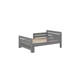 Lit enfant évolutif 90x140-200 cm pin massif JUMP