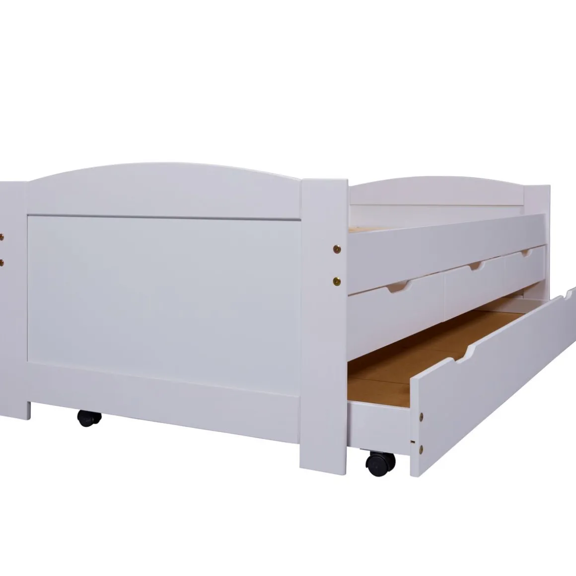 Lit gigogne 2 couchages 90x200 cm + 3 tiroirs ULLI