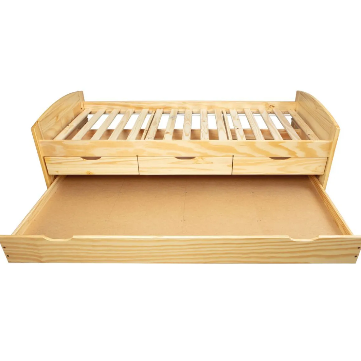 Lit gigogne 2 couchages 90x200 cm + 3 tiroirs ULLI