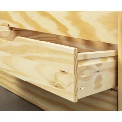 Lit gigogne 2 couchages 90x200 cm + 3 tiroirs ULLI