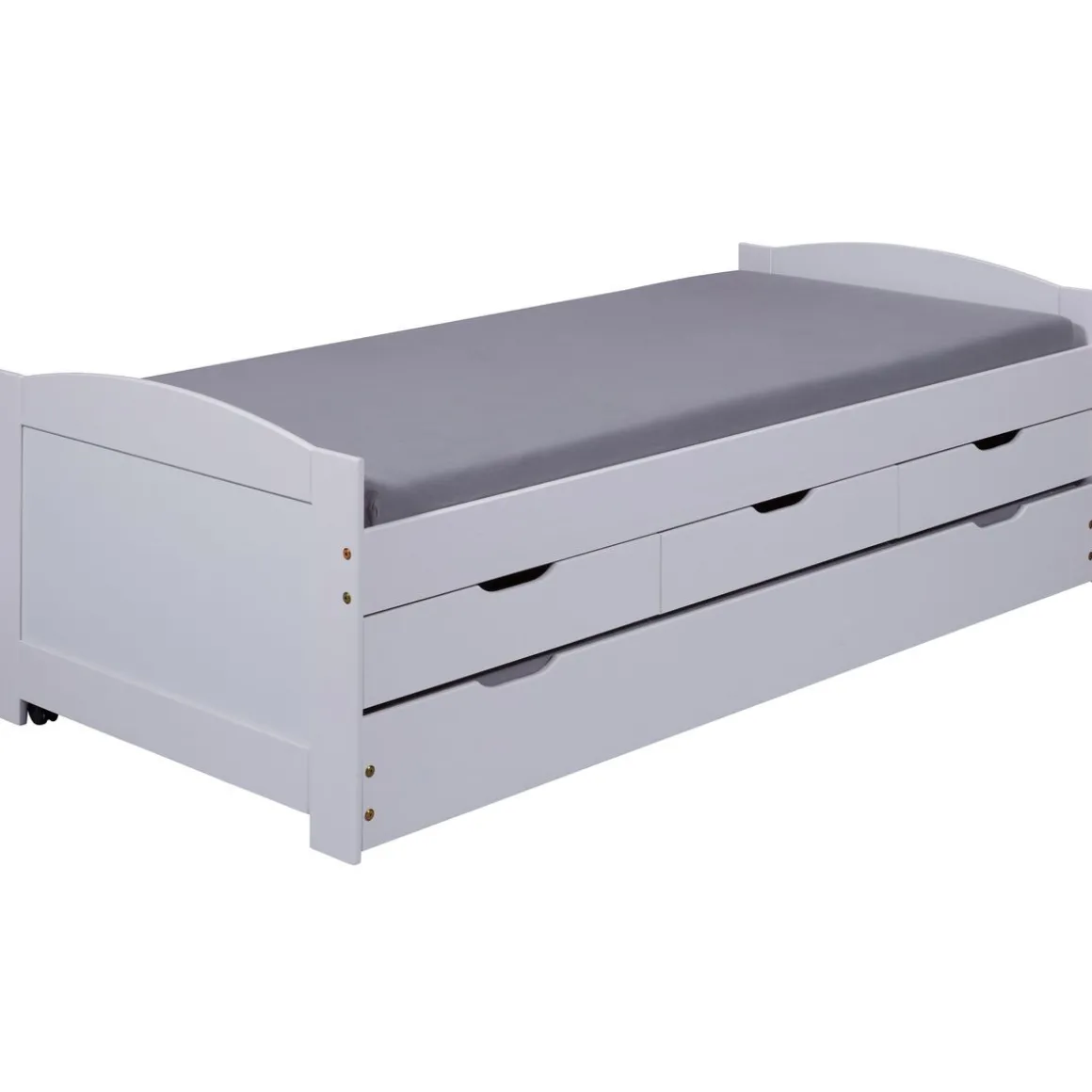 Lit gigogne 2 couchages 90x200 cm + 3 tiroirs ULLI