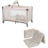 Lit parapluie Dream N Play + Matelas pour lit parapluie Sleeper Winnie l'ourson Beige
