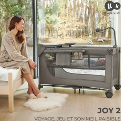 Lit parapluie 3en1 JOY 2 avec accessoires