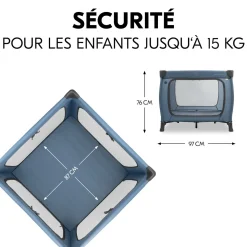 Lit parc Sleep N Play SQ Set