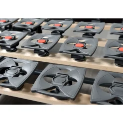 Lit relaxation électrique TPR accueil mémoire de forme 55kg/m3 160x200 cm DORSOFLEX