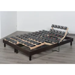 Lit relaxation électrique TPR accueil mémoire de forme 55kg/m3 180x200 cm DORSOFLEX