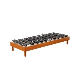 Lit relaxation TPR électrique accueil mémoire de forme 55kg/m3 180x200 cm DORSO PLUS