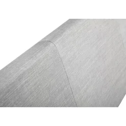 Lit scandinave tissu avec tête de lit et sommier 160x200 cm PORTIMAO