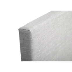 Lit scandinave tissu avec tête de lit et sommier 160x200 cm PORTIMAO