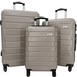 Lot 3 valises dont 1 valise cabine rigides