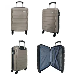 Lot 3 valises dont 1 valise cabine rigides